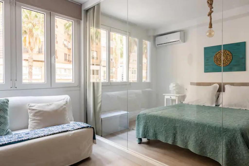 Nuevo Apartamento Lujo Playa Malagueta-Centro Malaga Exterior photo